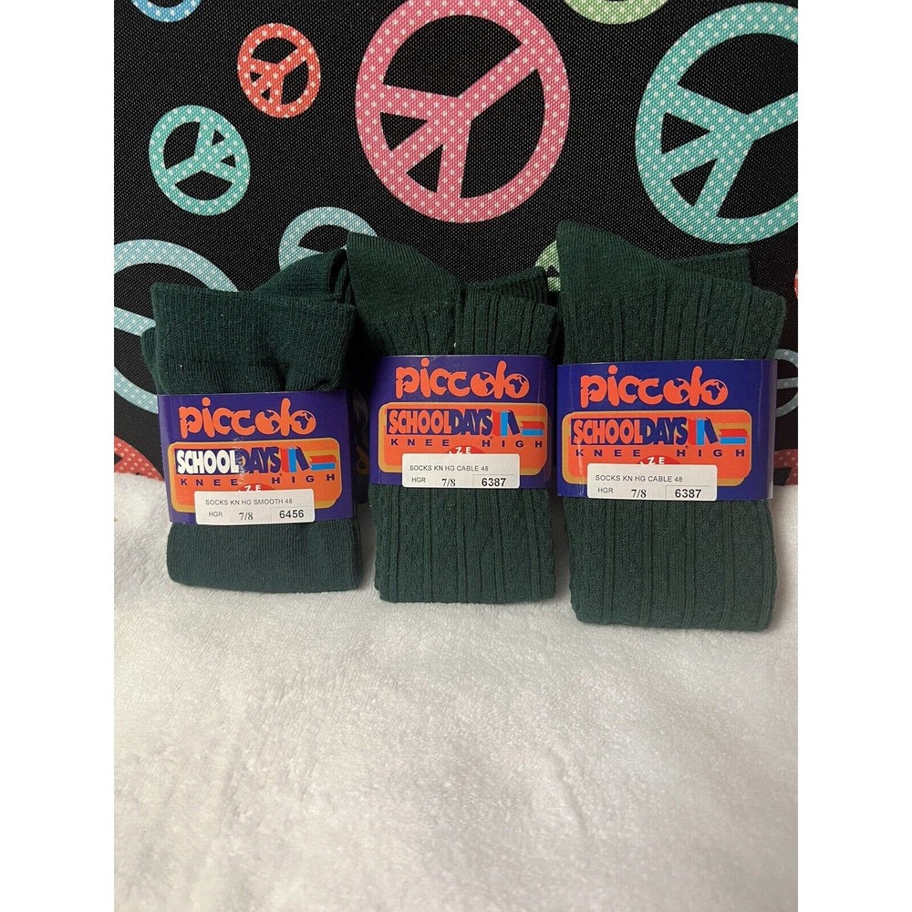 School Days Knee High Kids Size 7/8